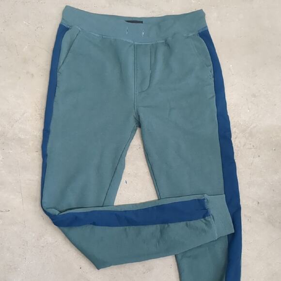 Nordstrom Green and Blue joggers XL - Picture 1 of 5